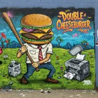 DankHouse Brewing Company Double Cheeseburger