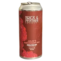 Brick & Feather Brewery Julio's Anniversary Ale