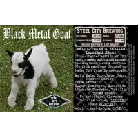 Steel City Brewing Black Metal Goat