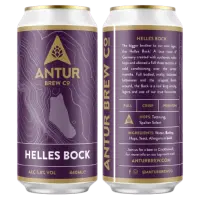 Antur Brew Co Helles Bock