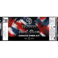 Diaz Brewing Company Quiet Storm (4.7% ed.)