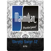 Pivovar Kroměříž (Maxmilian) Skrytý Satyr 12 APA