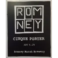 Romney Marsh Brewery Cinque Porter