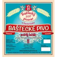 Baštecký pivovar Baštecké pivo svétlý ležák 11
