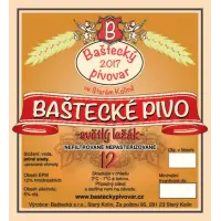 Baštecký pivovar Baštecké pivo svétlý ležák 12