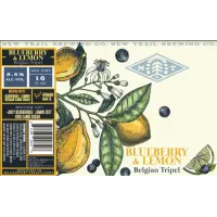 New Trail Brewing Co. Blueberry & Lemon Belgian Tripel