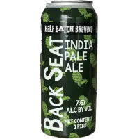 Half Batch Brewing Back Seat