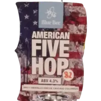 Blue Bee Brewery American Five Hop Version 82