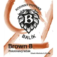 Pivovar Balík Brown B