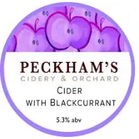 Peckham's Cider with Blackcurrant