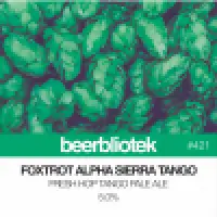Beerbliotek Foxtrot Alpha Sierra Tango