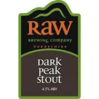 Raw Brewing Company Dark Peak Stout