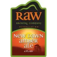 Raw Brewing Company New Dawn Amber Ale