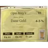 Opa Hay's Brewery Dane Geld