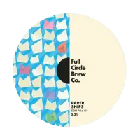 Full Circle Brew Co Paper Ships