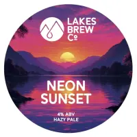 Lakes Brew Co Neon Sunset