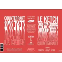 Le Ketch - Microbrasserie du Littoral Capitaines Greg & Joe - Le Ketch X Counterpart