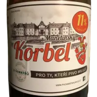 Šťáhlavický pivovar U Šenkýřů Manětínský Korbel 11%