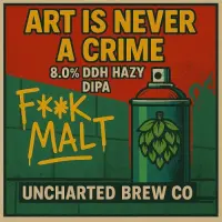 Uncharted Brew Co. Art Is Never A Crime