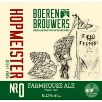 Boeren Brouwers Hopmeister Oogst 2025 - Fresh Hop Farmhouse Ale