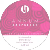 Lost Industry Brewing Annum - Raspberry