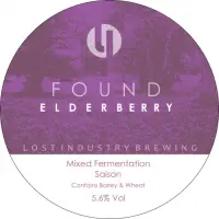 Lost Industry Brewing Found - Elderberry