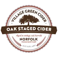 Village Green Cider (Norfolk) Oak Staged Cider