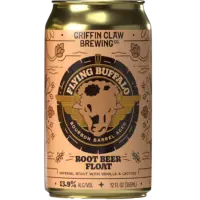 Griffin Claw Brewing Company Flying Buffalo Bourbon Barrel Aged Imperial Stout: Root Beer Float