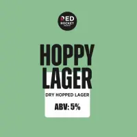 Red Rocket Brewery Hoppy Lager
