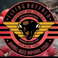 Griffin Claw Brewing Company Flying Buffalo Bourbon Barrel Aged Imperial Stout: Raspberry & Chocolate