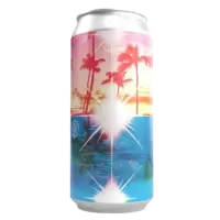 Ølsnedkeren Palmetræer I Regnvejr