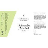 Symbiose Brewing / Blending Scheurebe / Mirabel 23/04