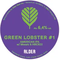 Alder Beer Co. Green Lobster #1