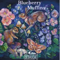 Brasserie la Débauche Blueberry Muffins