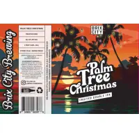 Brix City Brewing Palm Tree Christmas