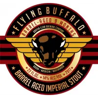 Griffin Claw Brewing Company Flying Buffalo Bourbon Barrel Aged Imperial Stout: Great Lakes Coffee (2017)