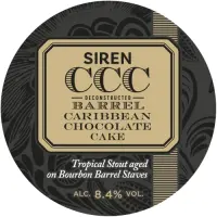 Siren Craft Brew Deconstructed Barrel Caribbean Chocolate Cake