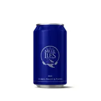 Brasserie Mille Iles Monochrome Bleue -  Dubbel Pinot et Porto (2024)