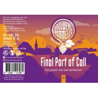 Brouwerij Hommeles Final Port Of Call