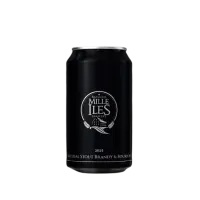 Brasserie Mille Iles Monochrome Noire - Impérial Stout Brandy & Bourbon (2025)