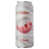 Pivovar Obora Milkshake NEIPA Strawberry