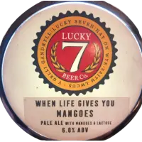 Lucky Seven Beer Co When Life Gives You Mangoes