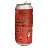 Cellarmaker Brewing Company 12 Year Anniversary Hazy Pale Ale