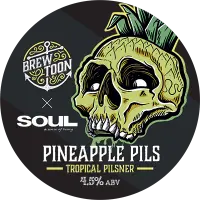 Brew Toon Pineapple Pils