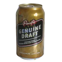 Pacific Western Brewing Company Genuine Draft