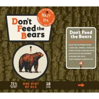 West Kill Brewing Don't Feed The Bears