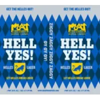 Moat Mountain Brewing Company Hell Yes! Helles Lager