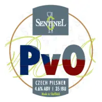 Sentinel Brewing PvO Czech Pilsner