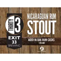 Exit 33 Nicaraguan Rum Stout