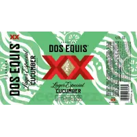 Cervecería Cuauhtémoc Moctezuma Dos Equis XX - Cucumber
